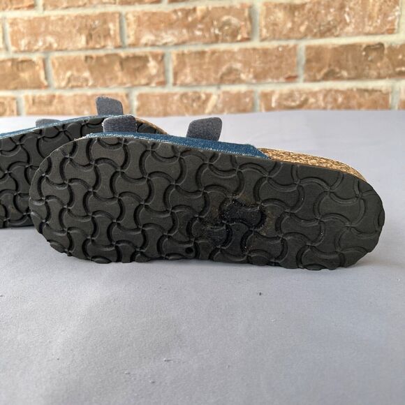 Weeboo Sandals Women’s Sz 6.5. Ladies Soft Foot Bed Slides Cork - Picture 5 of 8